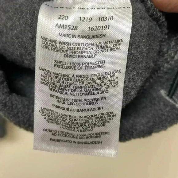 COLUMBIA black 1/4 zip fleece jacket. Size XL. Work casual vacation cold warm - Picture 5 of 6